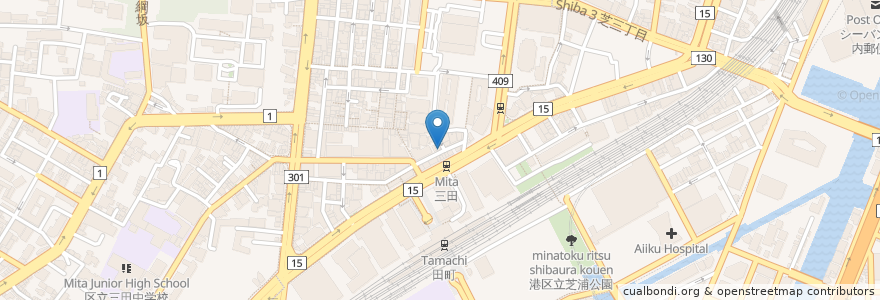 Mapa de ubicacion de ROBIN69 en Japonya, 東京都, 港区.