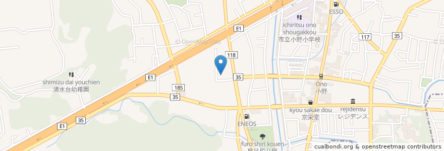 Mapa de ubicacion de 社会福祉法人勧修福祉会　特別養護老人ホーム長楽園 en Japan, Kyoto Prefecture, Kyoto, Yamashina Ward.