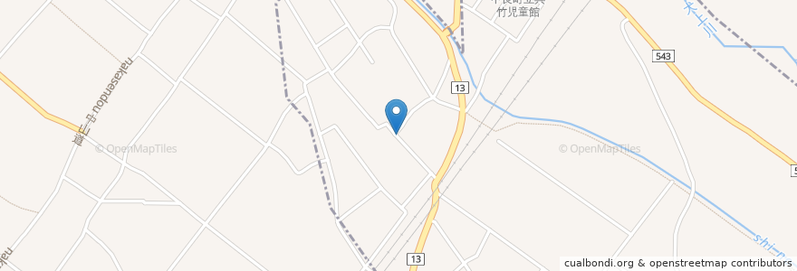 Mapa de ubicacion de 呉竹老人憩の家 en Япония, Сига, 彦根市, Уезд Инуками, Кора.