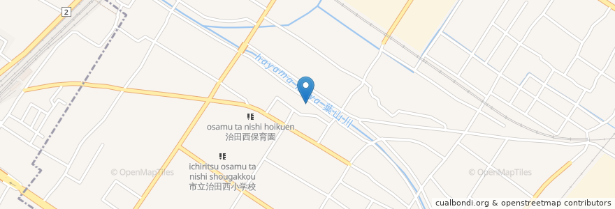 Mapa de ubicacion de 栗東市老人福祉センターゆうあいの家 en اليابان, شيغا, 栗東市.