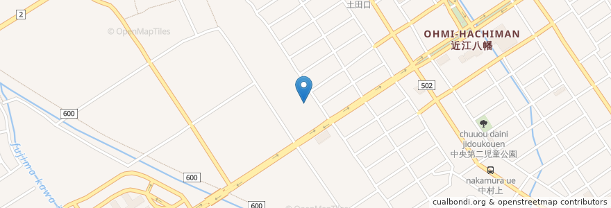 Mapa de ubicacion de 近江八幡市在宅介護支援センターひまわり en 日本, 滋賀県/滋賀縣, 近江八幡市.