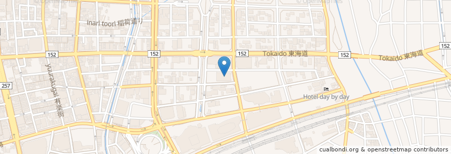 Mapa de ubicacion de 浜松市老人福祉センターいたや en Japan, Shizuoka Prefecture, Hamamatsu, Naka Ward.