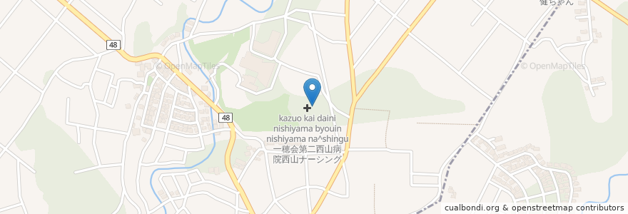 Mapa de ubicacion de 西山ウエルケア en ژاپن, 静岡県, 浜松市, 西区.