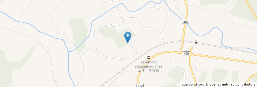 Mapa de ubicacion de 麦の穂学園 en Japan, Gifu Prefecture, Nakatsugawa.