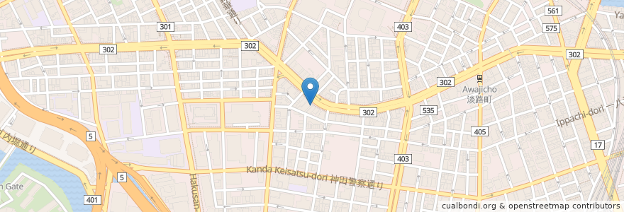 Mapa de ubicacion de YAKI NIKU en 일본, 도쿄도, 치요다.