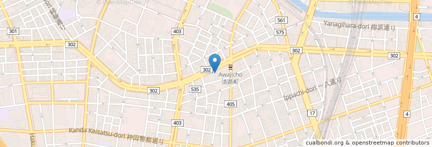 Mapa de ubicacion de はんぞう en Jepun, 東京都, 千代田区.