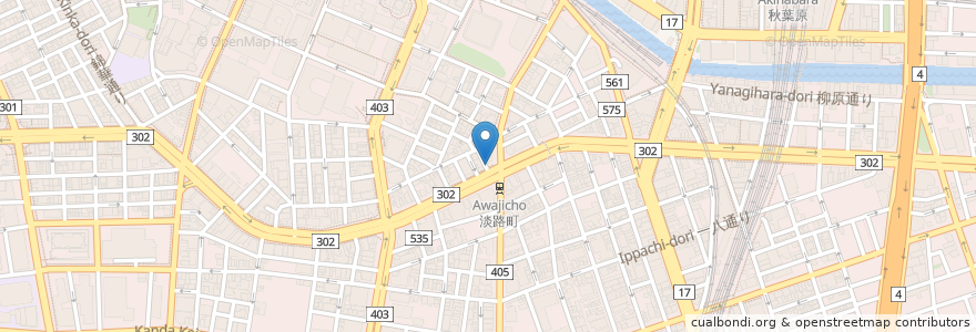 Mapa de ubicacion de みなと歯科 en Japan, Tokio, 千代田区.