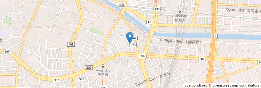 Mapa de ubicacion de 興産信用金庫 en Japon, Tokyo, 千代田区.