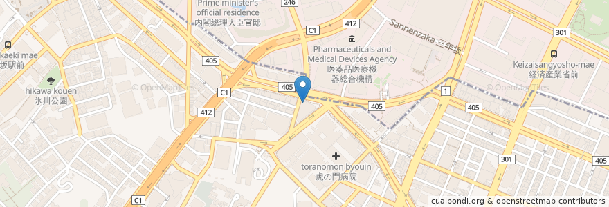 Mapa de ubicacion de swan en 日本, 东京都/東京都, 港區.