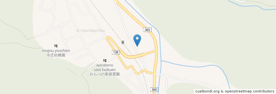 Mapa de ubicacion de 今庄町在宅介護支援センター en Japan, Fukui Prefecture, Nanjo County, Minamiechizen.