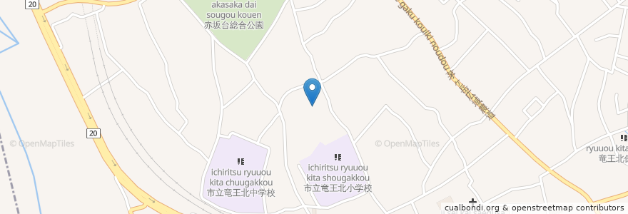 Mapa de ubicacion de めぐみ荘在宅介護支援センター en 일본, 야마나시현, 甲斐市.