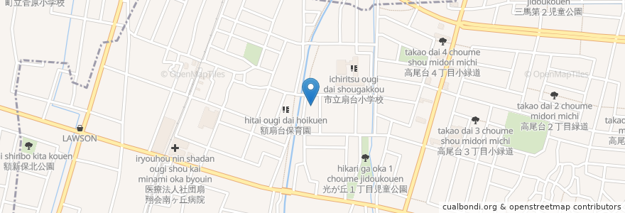 Mapa de ubicacion de 金沢市立扇台児童館 en Japan, Präfektur Ishikawa, 金沢市.