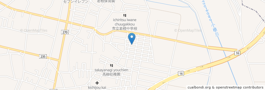 Mapa de ubicacion de 住吉中央児童遊園 en Japan, 千葉県, 木更津市.