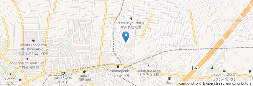 Mapa de ubicacion de 在宅介護支援センター望陽荘 en Japón, Prefectura De Chiba, 柏市.