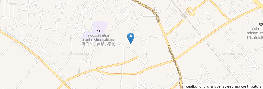 Mapa de ubicacion de 野田市立うめさと子ども館 en اليابان, 千葉県, 野田市.