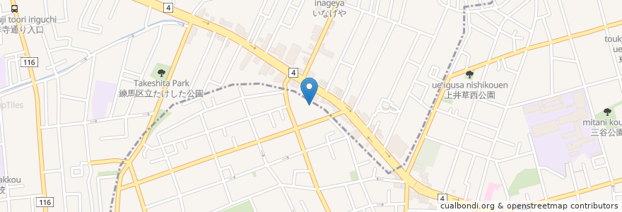 Mapa de ubicacion de さくら善福寺ハウス en Jepun, 東京都, 練馬区, 杉並区.