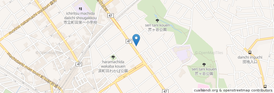 Mapa de ubicacion de ふれあいもっこく館(町田) en Japan, Tokio, 町田市.