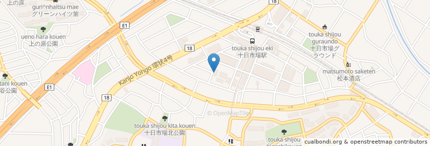 Mapa de ubicacion de みどり福祉ホーム en Japonya, 神奈川県, 横浜市, 緑区.