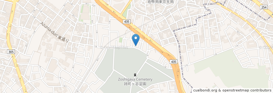Mapa de ubicacion de やまて寮 en اليابان, 東京都, 豊島区.