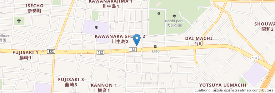 Mapa de ubicacion de ゆずりは園 en ژاپن, 神奈川県, 川崎市, 川崎区.