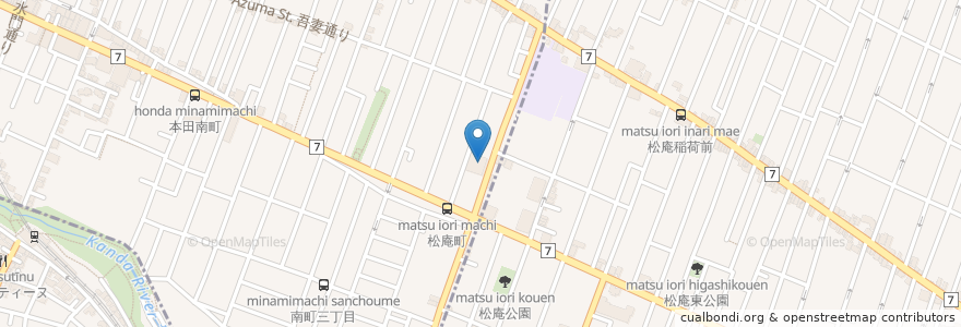 Mapa de ubicacion de ゆとりえ在宅介護支援センター en Japan, 東京都, 杉並区, 武蔵野市.
