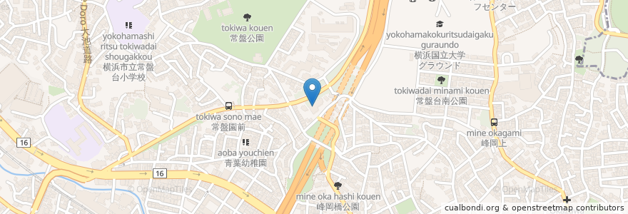 Mapa de ubicacion de グラニー保土ケ谷・横浜 en 日本, 神奈川県, 横浜市, 保土ヶ谷区.
