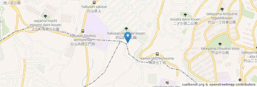 Mapa de ubicacion de ケアハウスメゾンヴェルト en Japonya, 神奈川県, 横浜市.