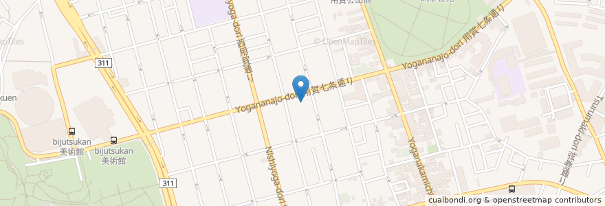 Mapa de ubicacion de フランシスコヴィラ en 일본, 도쿄도, 世田谷区.