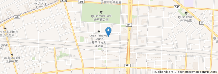 Mapa de ubicacion de ライフ＆シニアハウス井草 en Japonya, 東京都, 練馬区, 杉並区.