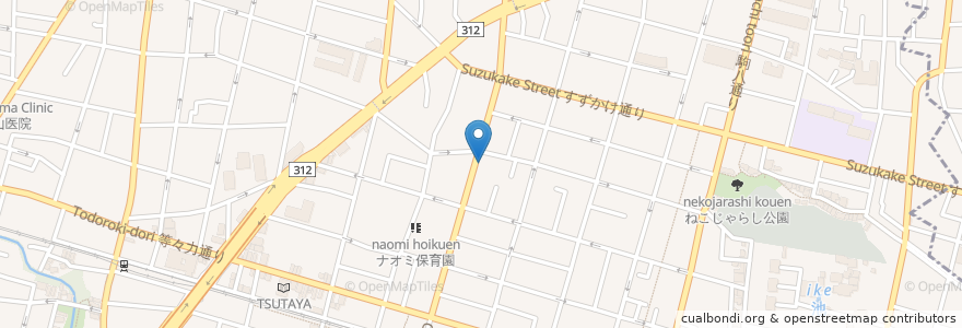Mapa de ubicacion de 世田谷区玉川在宅介護支援センター en Japan, Tokio, 世田谷区.