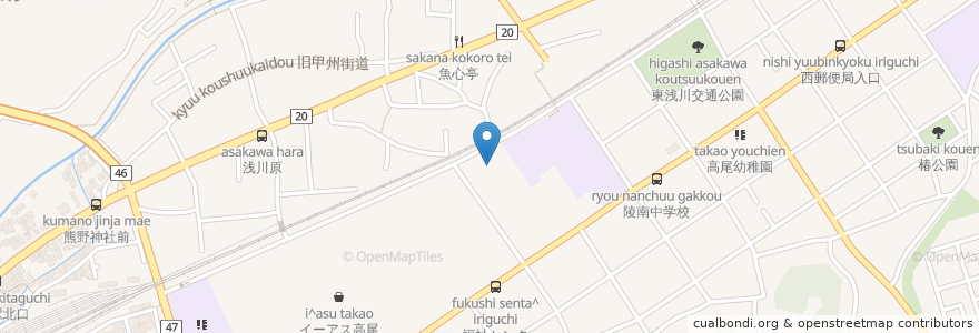 Mapa de ubicacion de 八王子市東浅川保健福祉センター en 日本, 東京都, 八王子市.