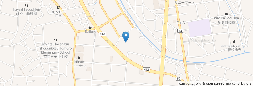 Mapa de ubicacion de 医療法人弘徳会福祉ホーム“くすのき” en Japão, 神奈川県, 厚木市.