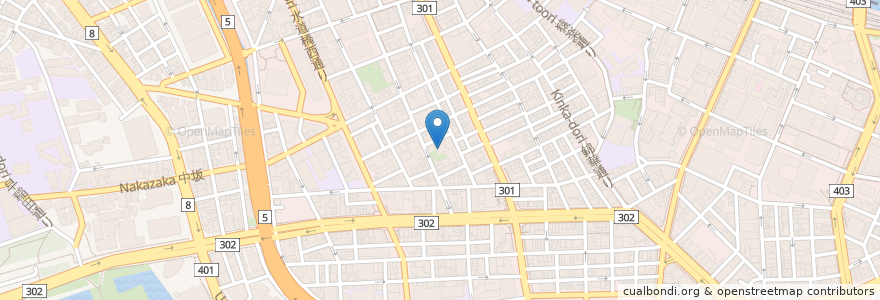 Mapa de ubicacion de 千代田区立高齢者センター en Япония, Токио, Тиёда.