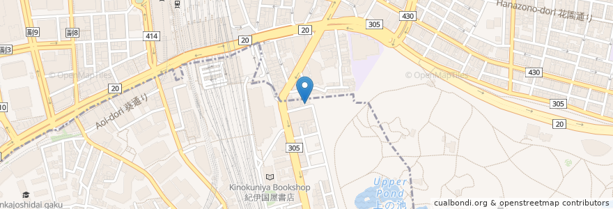 Mapa de ubicacion de 千駄ヶ谷荘 en Jepun, 東京都, 新宿区.