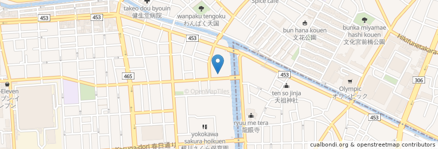 Mapa de ubicacion de 墨田区なりひら在宅介護支援センター en Jepun, 東京都, 墨田区.