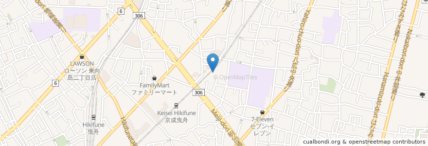 Mapa de ubicacion de 墨田福祉作業所 en 日本, 东京都/東京都, 墨田区.