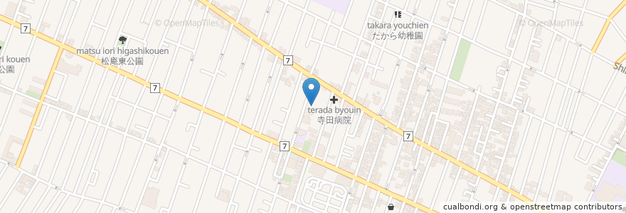 Mapa de ubicacion de 大宮前敬老会館 en اليابان, 東京都, 杉並区.