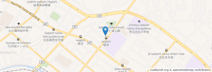 Mapa de ubicacion de 富士清掃サービス en 日本, 東京都, 町田市.