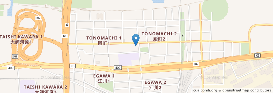 Mapa de ubicacion de 川崎市殿町こども文化センター en 日本, 神奈川県, 川崎市, 川崎区.