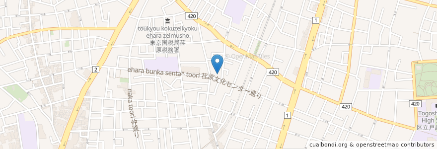 Mapa de ubicacion de 成幸在宅介護支援センター en 日本, 東京都, 品川区.