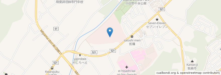 Mapa de ubicacion de 東京都八王子福祉園 en Japon, Tokyo, 八王子市.