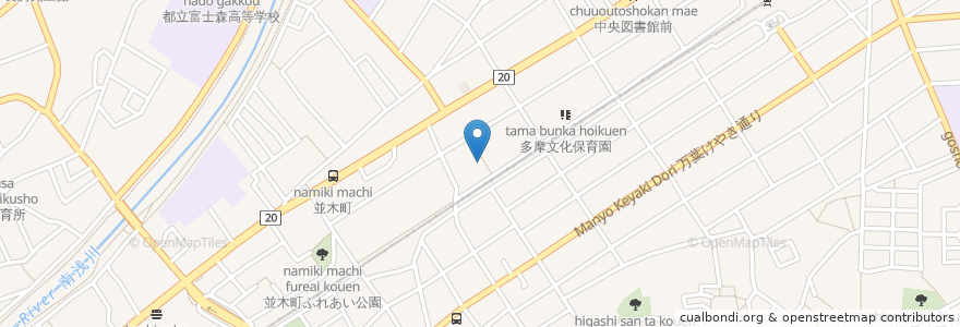Mapa de ubicacion de 東京都八王子自立ホーム en Japan, 東京都, 八王子市.
