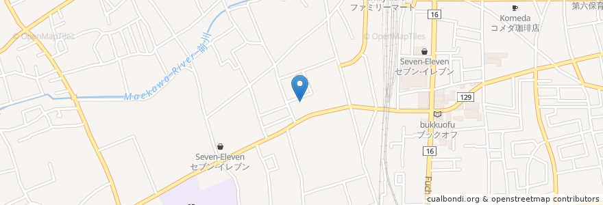 Mapa de ubicacion de 東村山市在宅介護支援センター en Jepun, 東京都, 東村山市.