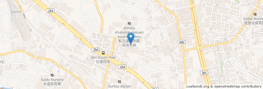 Mapa de ubicacion de 礫川寿会館 en Japonya, 東京都, 文京区.