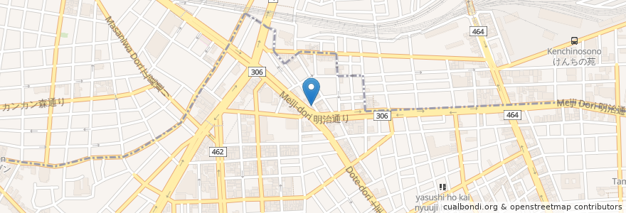 Mapa de ubicacion de 社会福祉法人台東区社会福祉事業団特別養護老人ホーム三ノ輪 en Япония, Токио, Тайто.