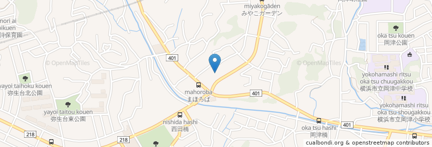 Mapa de ubicacion de 社会福祉法人横浜市福祉サービス協会　横浜市新橋ホーム en Japan, 神奈川県, Yokohama, 泉区.