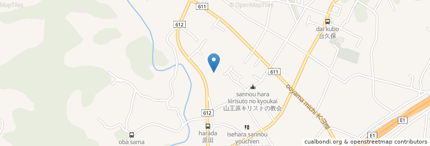 Mapa de ubicacion de 社会福祉法人泉心会　特別養護老人ホーム泉心荘 en Japon, Préfecture De Kanagawa, 伊勢原市.