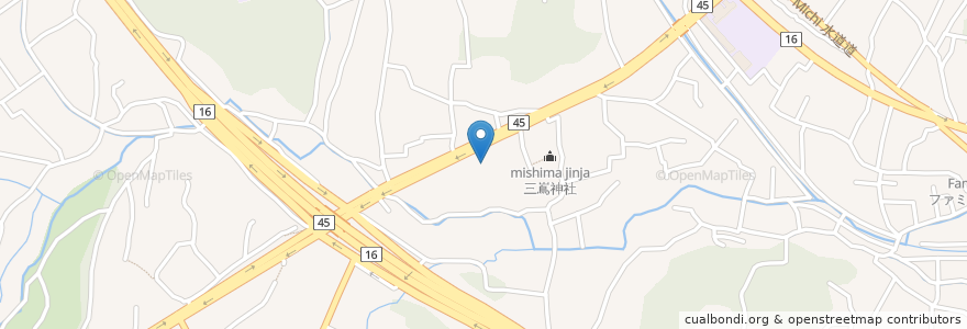 Mapa de ubicacion de 社会福祉法人秀峰会　さくら苑 en Japan, 神奈川県, Yokohama, 旭区.