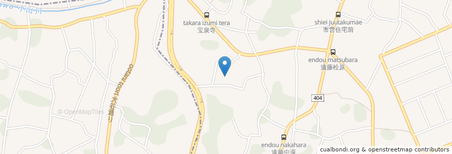 Mapa de ubicacion de 社会福祉法人竹生会　芭蕉苑　介護老人福祉施設 en 일본, 가나가와현, 藤沢市.