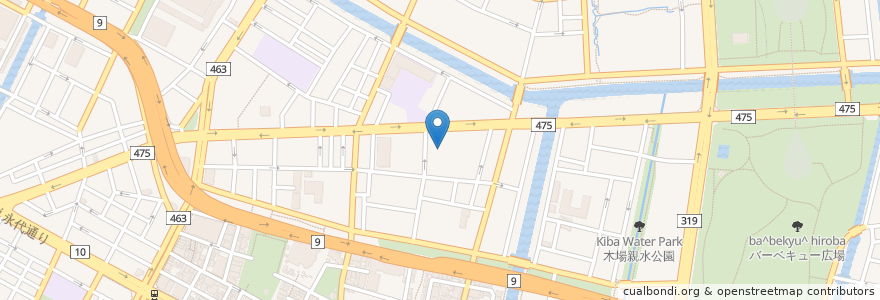 Mapa de ubicacion de 社会福祉法人聖救主福祉会　深川愛の園 en Jepun, 東京都, 江東区.